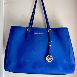 Michael Kors Large Tote - Royal Blue